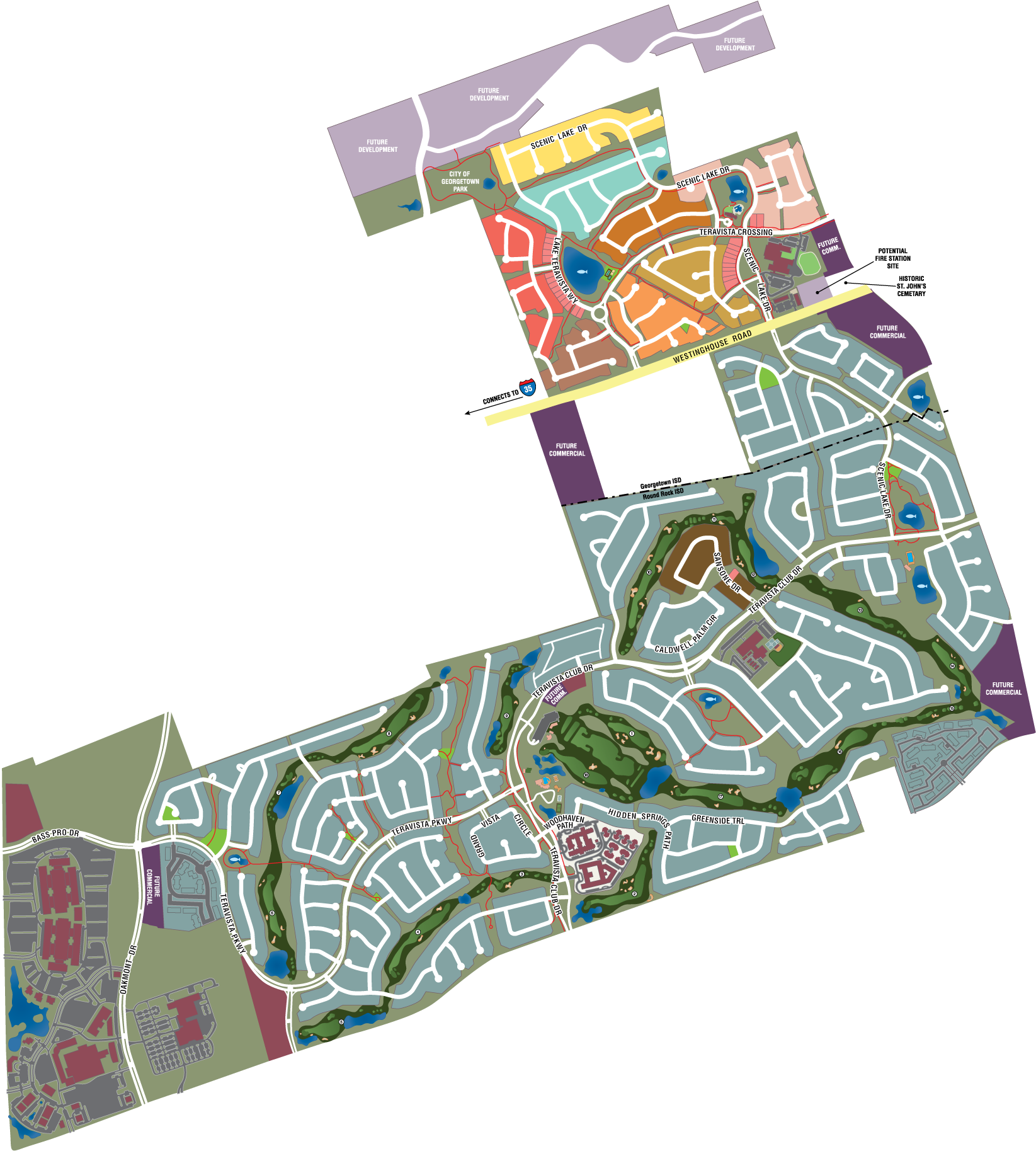 Map Data Area Map - Round Rock Premium Outlets (2700x2250)