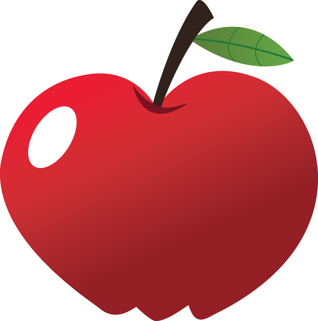 Absurd Res, Apple, Artist - Bitten Apple Clipart (1015x1024)