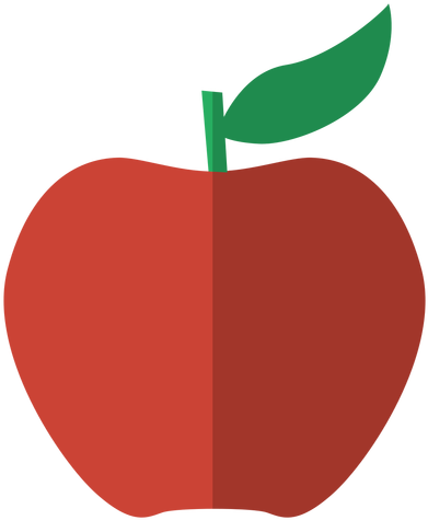 Red Apple Icon Fruit Transparent Png - Icono Manzana (512x512)