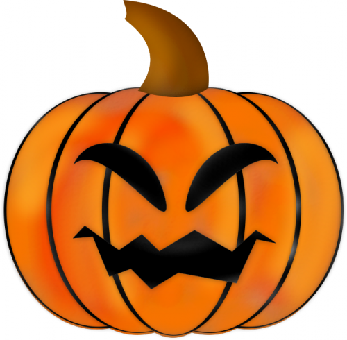 Tube Halloween - Jack-o'-lantern (500x490)
