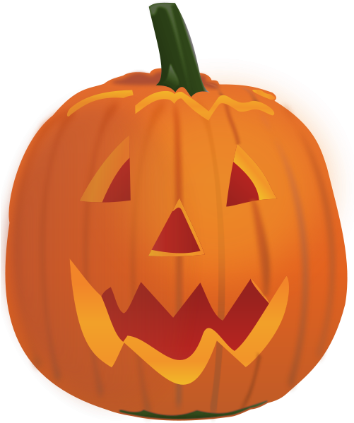 Halloween Pumpkin Png Clipart - Pumpkin Clip Art Png (500x608)