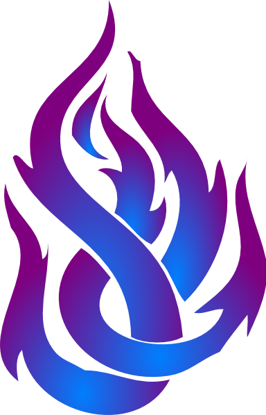 Fire Svg Clip Arts 384 X 598 Px - Tribal Tattoo (384x598)