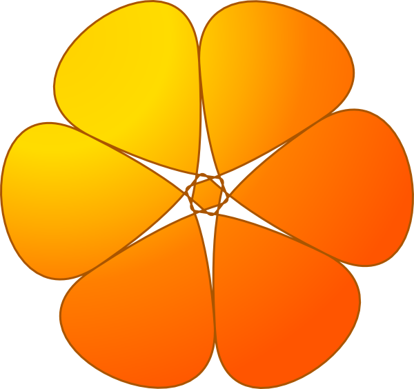 Small - Cute Flower Clipart Png (600x564)