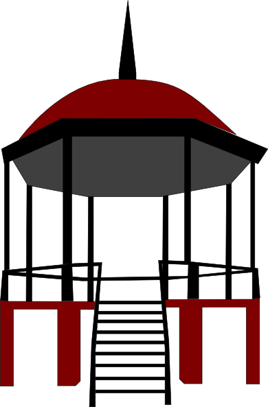 Asian Clip Art At Clker - Kiosco Clipart (390x593)