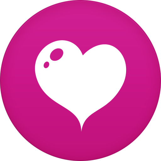 Facebook Love Button Png (512x512)