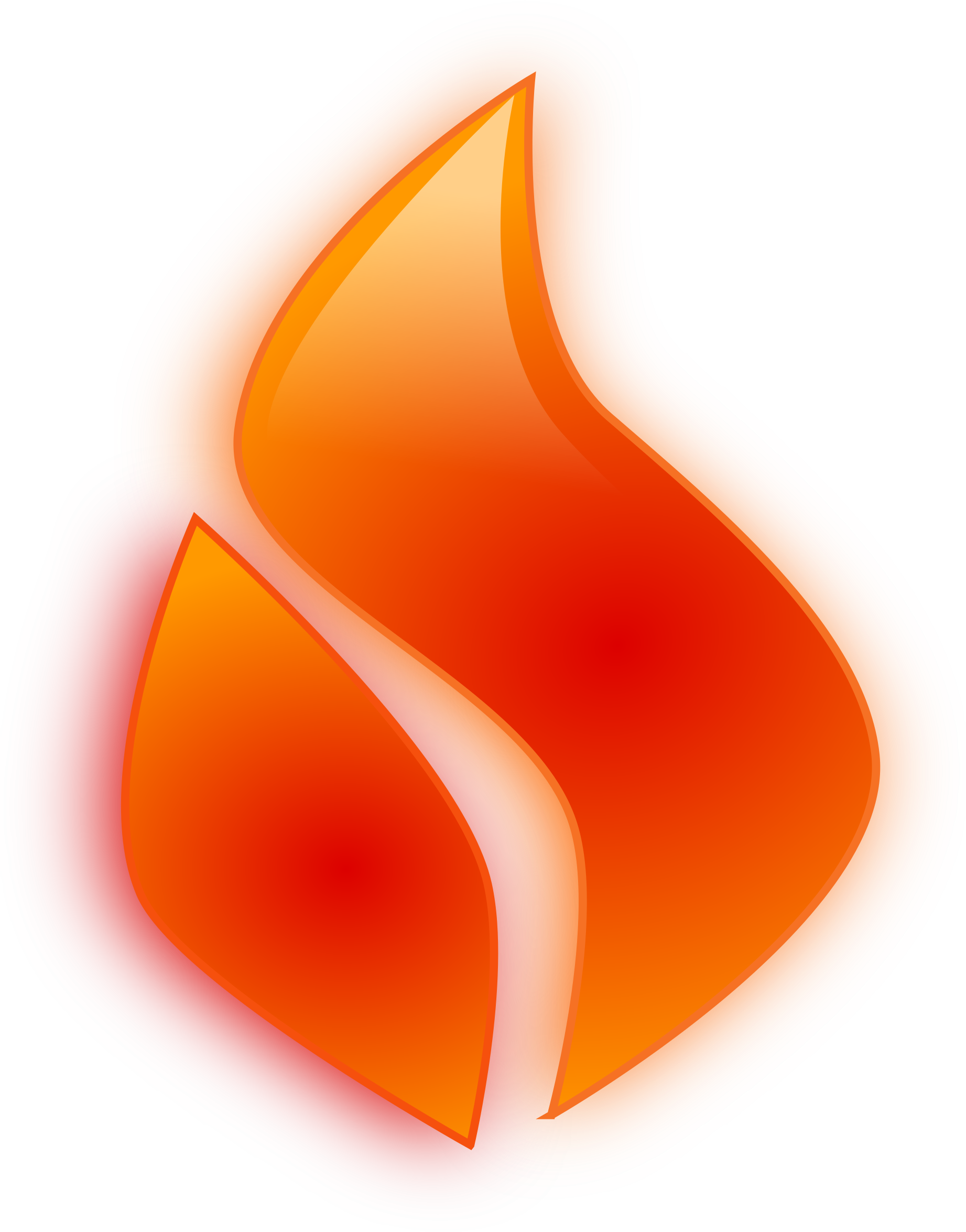 Flame Clipart Heat - Portable Network Graphics (2400x2400)