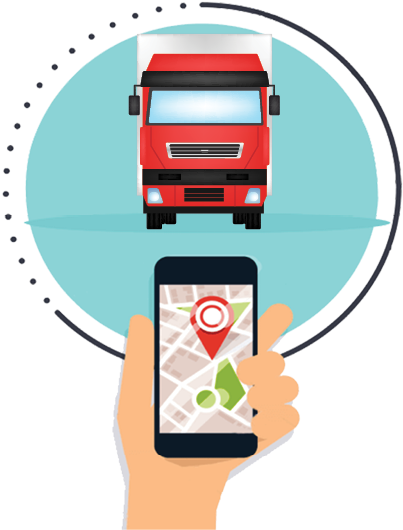 Over Speeding Alerts - School Van Tracking Cartoon (441x600)