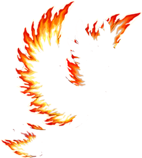 Flameforger's Festival Submissions - Flaming Wings Png (350x350)
