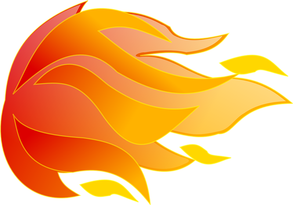 Flame Line Art 4, - Audacious Endeavors: 8 Steps To Light Your Inner Fire (960x670)