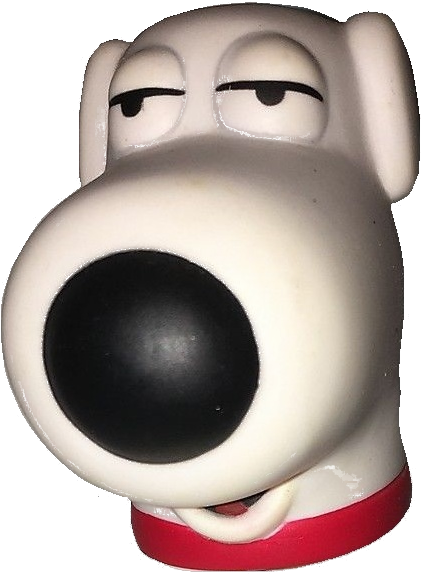 Family Guy "brian" Character Head Shooter - Family Guy (609x675)