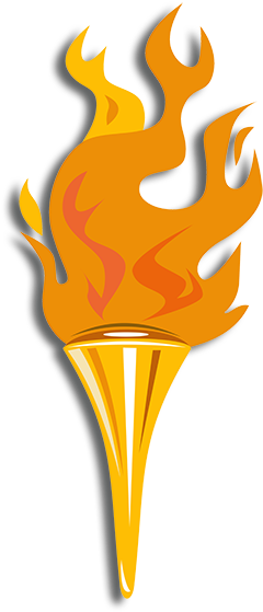 Olympic Torch Logo Download - Sigma Gamma Rho Torch (600x600)