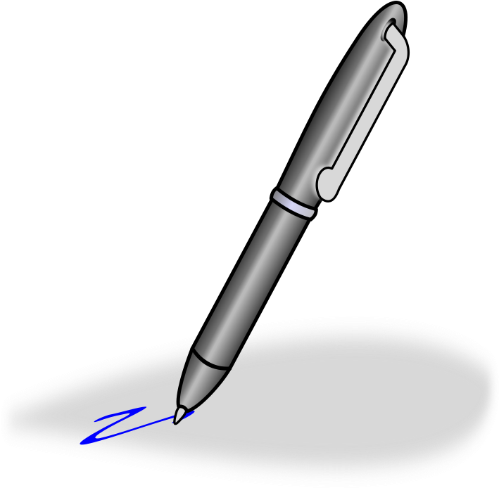 Pens Clipart - Pen Clipart (800x711)