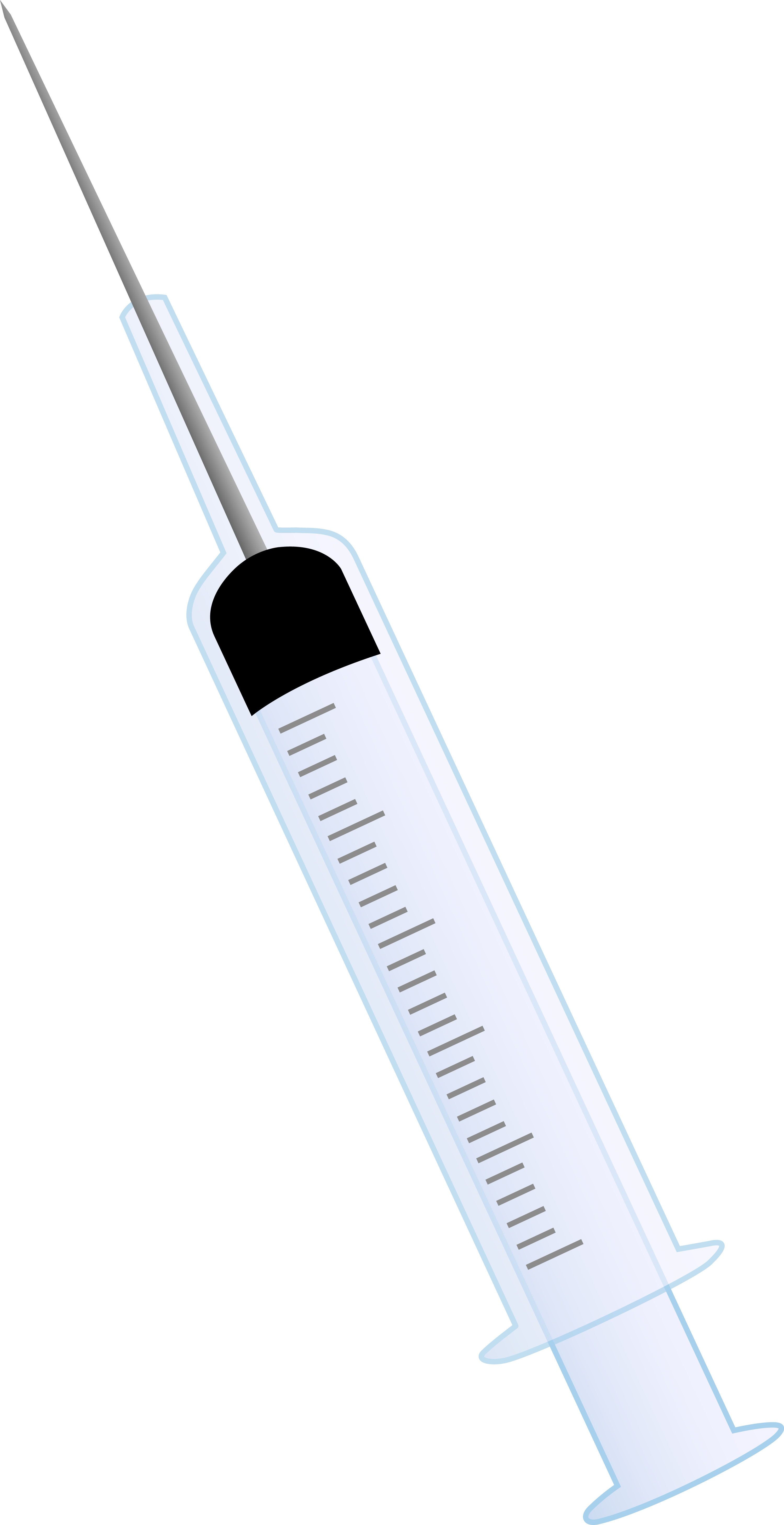 Hospital Clipart Needle - Medicine (2999x5832)