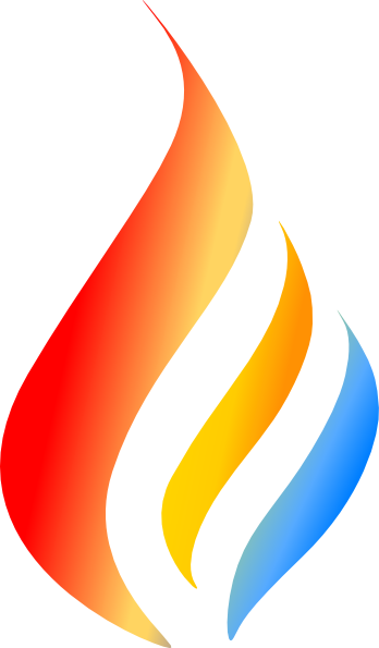Finest Fire Torch With India Tricolo Flame Stock Vector - Flame (348x595)