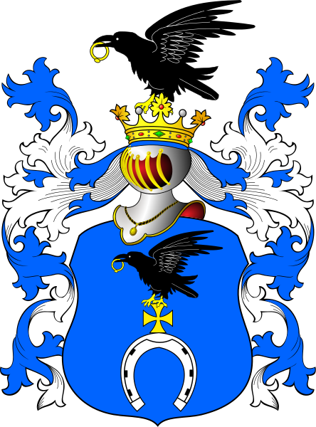 Slepowron Coat Of Arms Author - Krasinski Coat Of Arms (444x600)