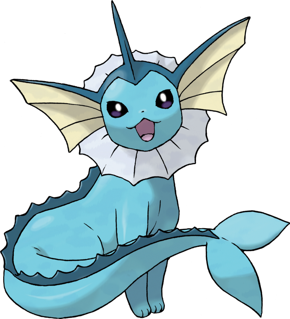 Discover - Pokemon Vaporeon (933x1024)