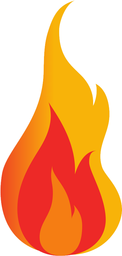 With Tongues Of Fire In Touch Ministries - Tongue Of Fire Holy Spirit (1000x1000)