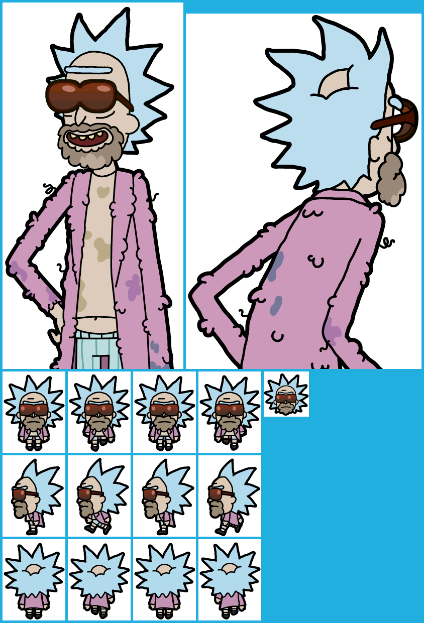 Dude Rick - Cartoon (844x1241)