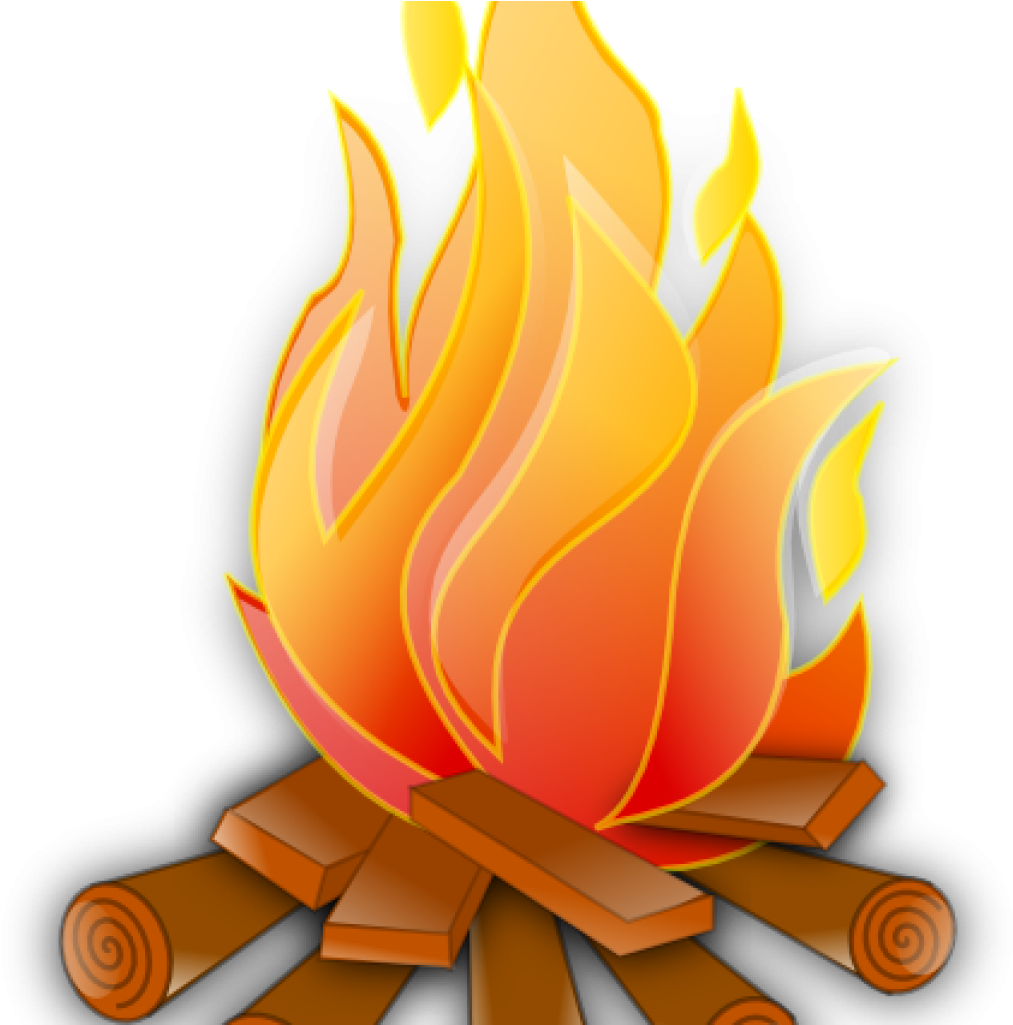 Campfire Clipart Campfire Clip Art At Clker Vector - Fire Clip Art (1024x1024)