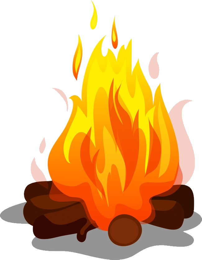 Bonfire Png - Transparent Bonfire Clipart (650x838)