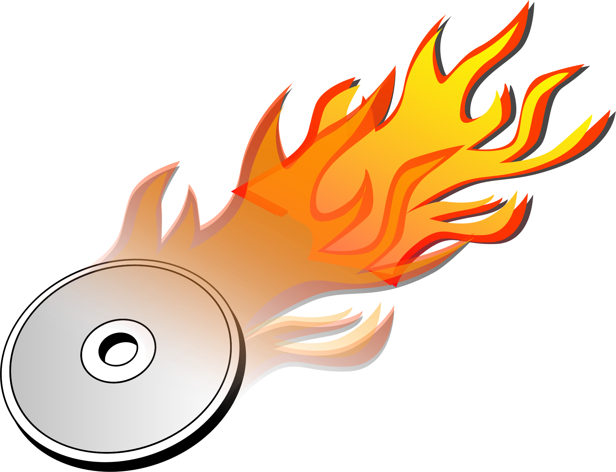 Campfire Smoke Cliparts 14, Buy Clip Art - Cd Burning Png (1964x1506)