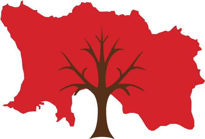 Jersey Ancestry - Jersey Channel Islands Map (744x598)