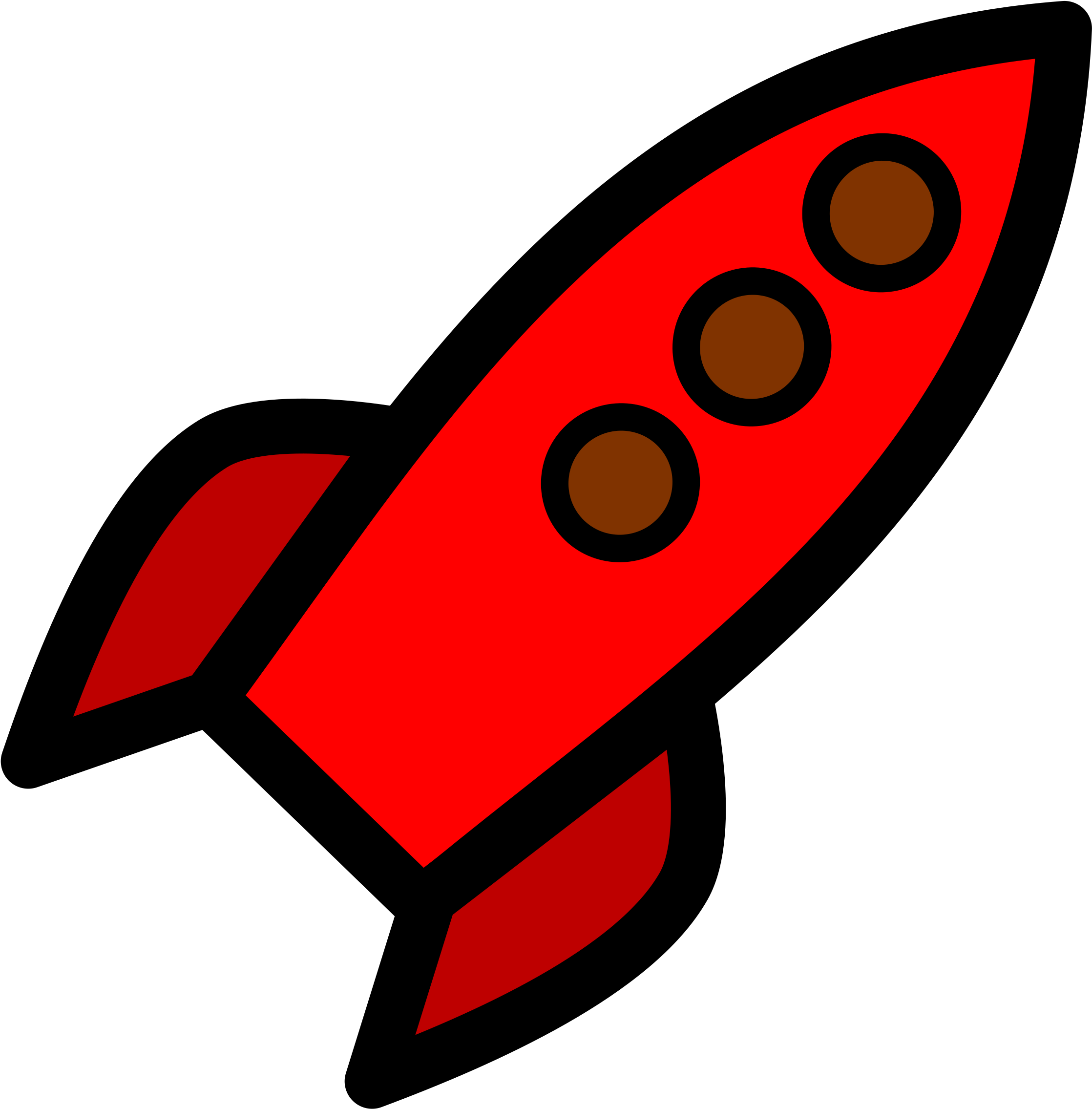 Rocket - Red - Red Rocket (2400x2400)