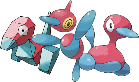 I've Loved Porygon Since The Beginning Days Of Pokémon - Porygon Evolution (465x277)
