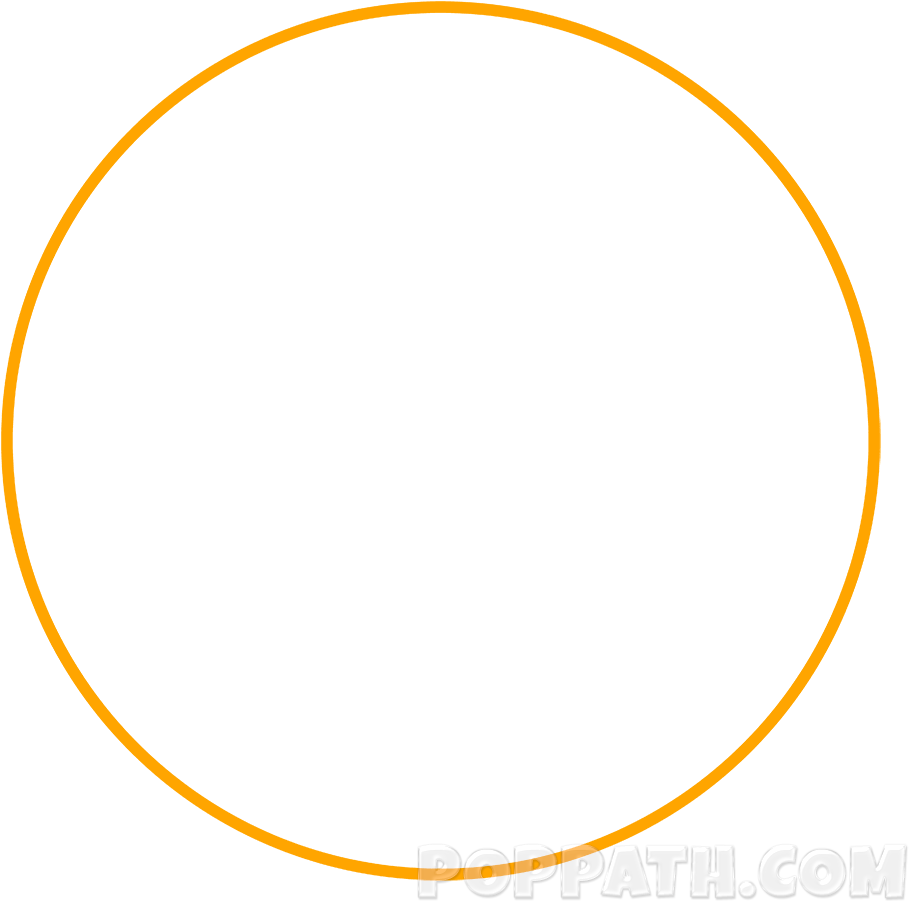 Take A Pencil And Start Drawing A Circle - Circle Emoji Png (1000x1000)