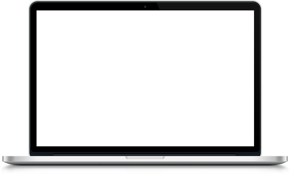 Macbook Png Picture - Macbook Pro Template Png (1000x604)