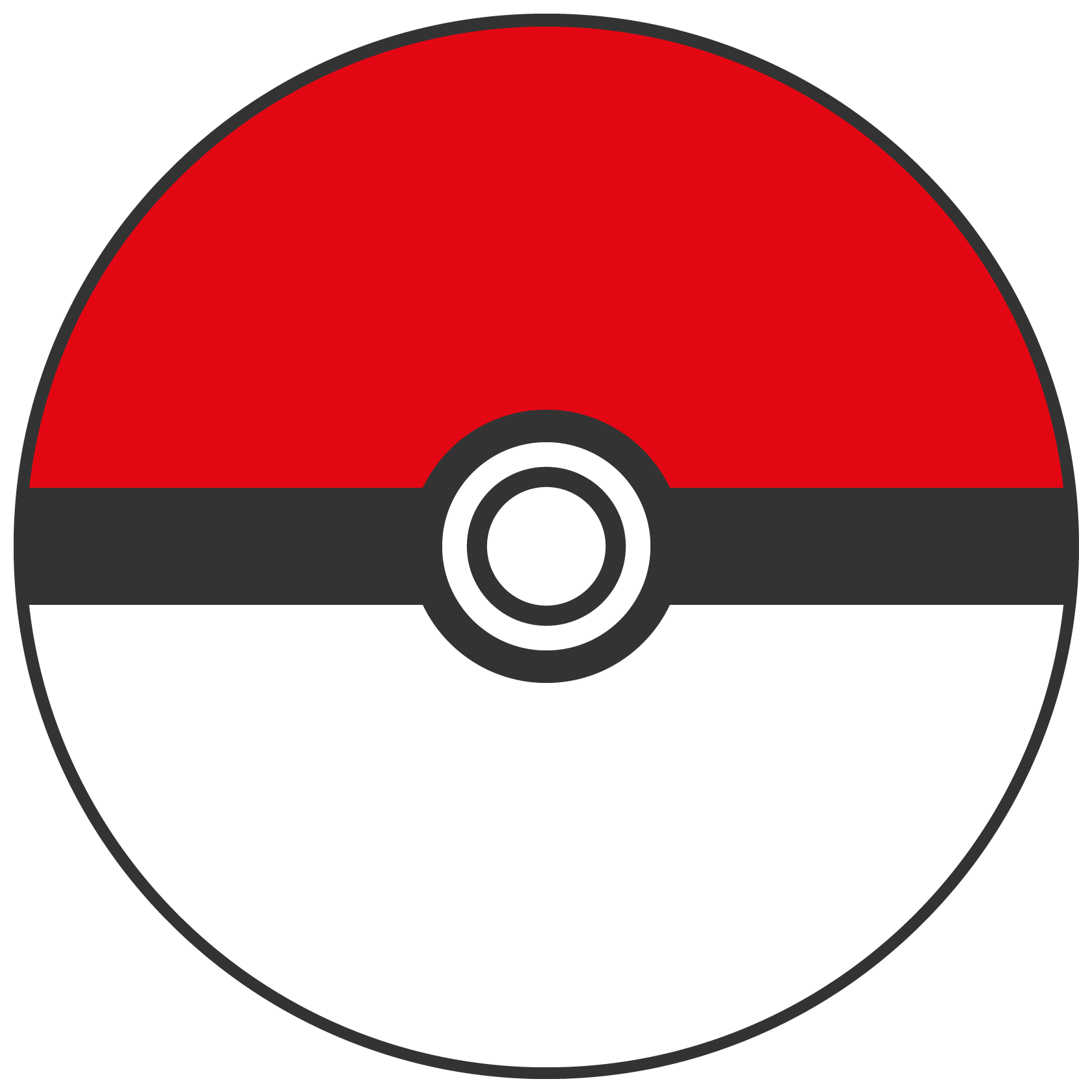 Drawn Ball Pokemon - Transparent Pokemon Ball (2000x2000)