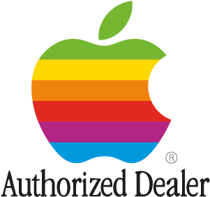 Apple Authorized Dealer Vector Logo Free - Apple Rainbow Logo (400x400)