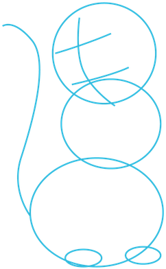 Let's Draw The Basic Shapes And Lines, Applying Gentle - Drawing (500x500)