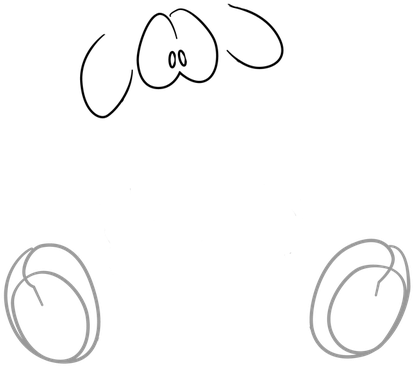 On The Pencil - Line Art (500x500)