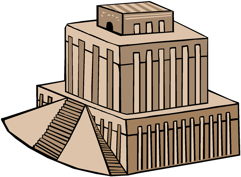 Covered Bridge Cliparts 13, - Zigurat Png (917x720)