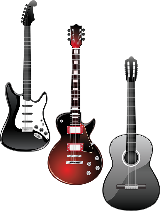 Guitar Cliparts - Guitar Musical (546x720)