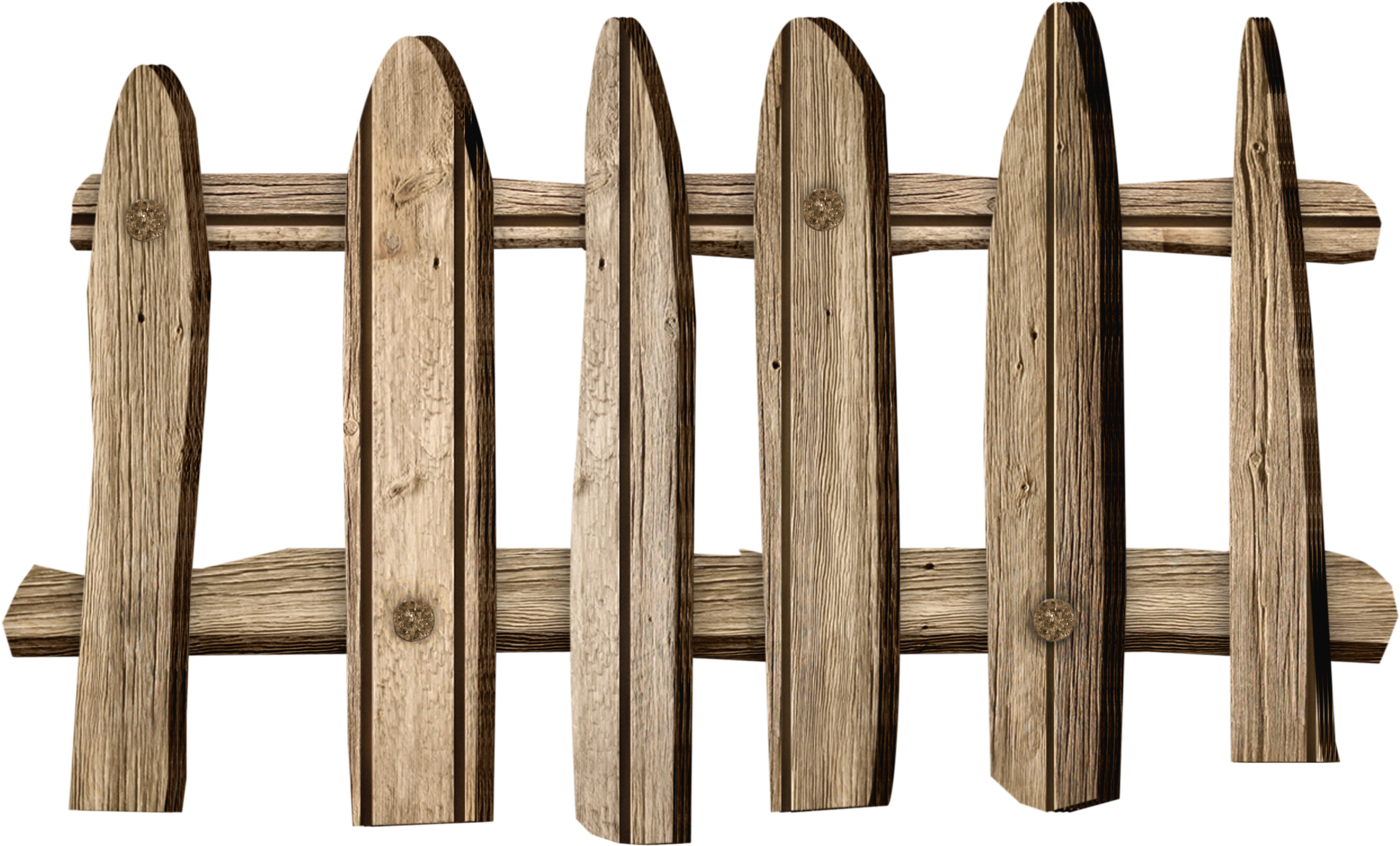Old Wooden Fence Clipart - Wooden Fence Clipart (2542x1527)