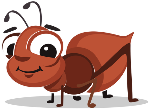 Ant Clipart Cartoon - Ant Cartoon Png (512x512)