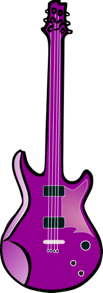 Large Electric Guitar - Electric Guitar Clip Art (211x600)