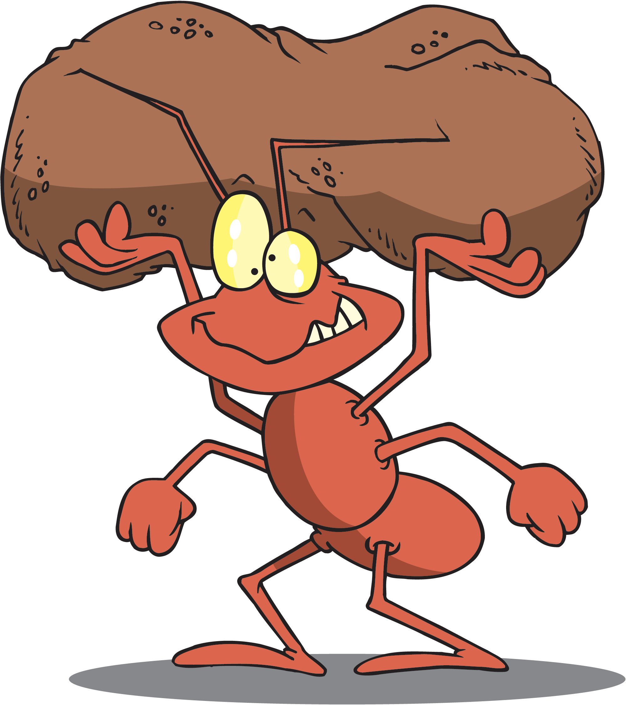 Ant Clipart Busy - Hard Working Ant Clipart (2000x2253)