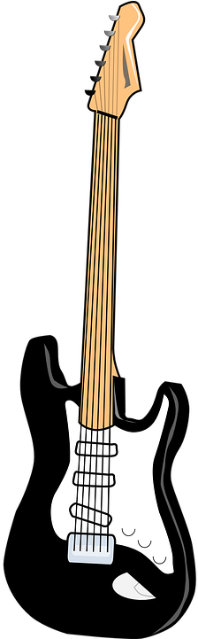 Vector Guitar 23, Buy Clip Art - Electric Guitar (360x720)
