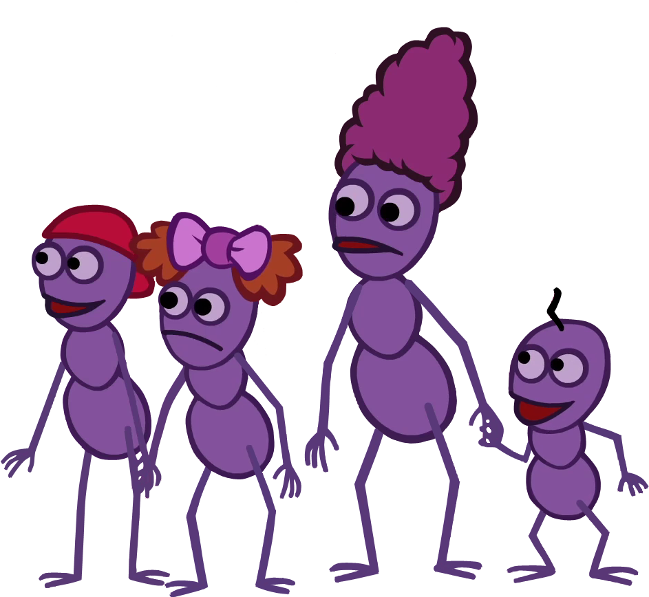 Ant Clipart Purple - Happy Tree Friends Characters (944x910)