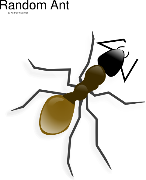 Ant Clipart Icon - Animated Picture Of A Ant (480x592)