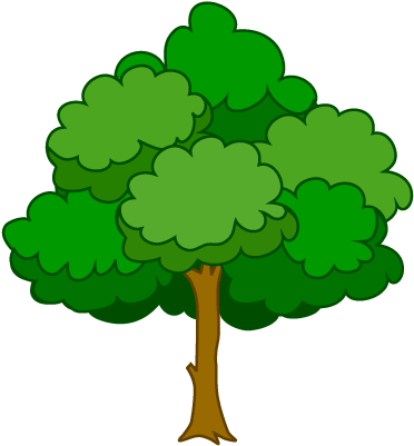 Tree - 木 イラスト 背景 なし - (480x480) Png Clipart Download
