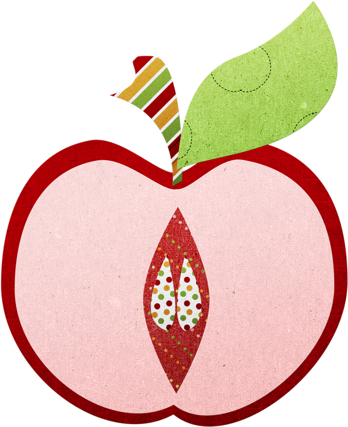 B *✿*one Apple A Day - Clip Art (983x1024)