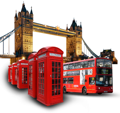 London Bus Clipart Etsy De - Tower Bridge (485x457)