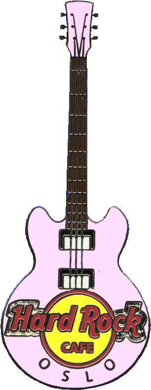 Pink Core Guitar - Hard Rock Cafe Pin Mint City Summer Series Shopping (318x801)