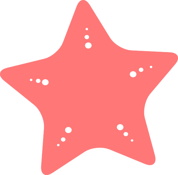 Starfish Clipart Pink Starfish - Clip Art (600x589)