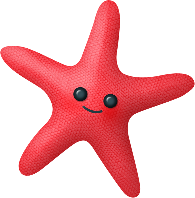 Starfish Cartoon Sea Clip Art - Starfish Cartoon Sea Clip Art (780x795)
