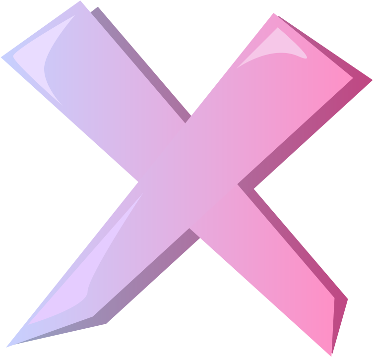 Cross Wrong X Icon Clip Art - X Clip Art (800x800)